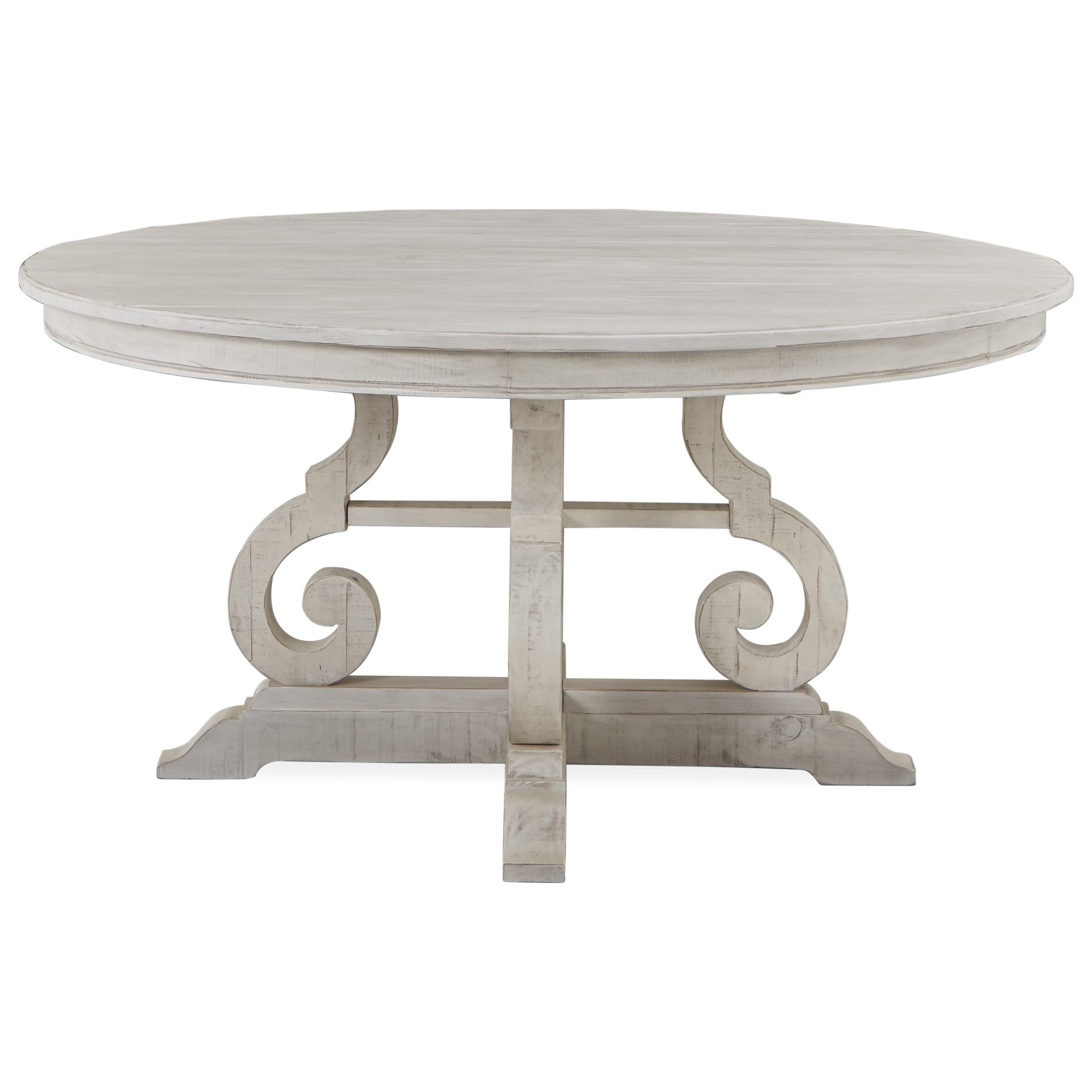 60 round deals farmhouse dining table